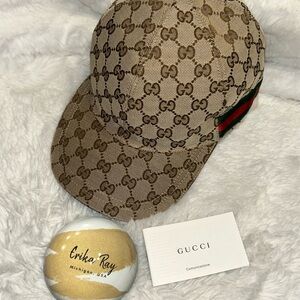 Gucci GG Canvas Baseball Cap- LIKE NEW